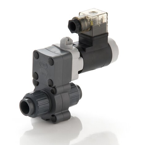 İki Yollu PVC-U Solenoid Valf S12AV - 110V AC